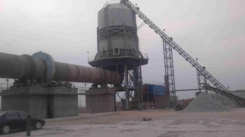 中宁镁业300吨活性石灰回转窑生产线